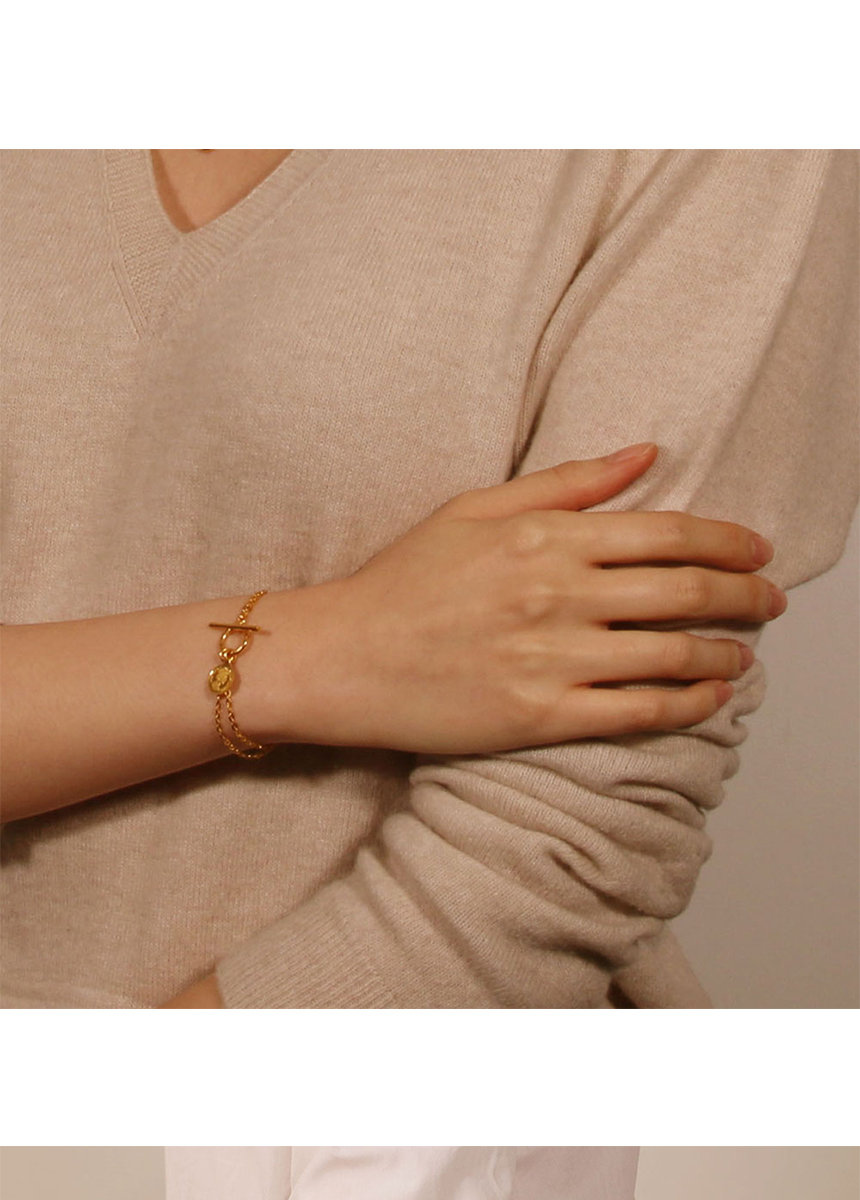 순금팔찌 11.25g(3돈 세돈) 24k 코인 체인B 비벨