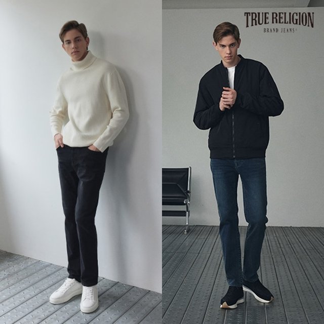 트루릴리전 24FW 최신상! 액티브 데님 2종, 남성