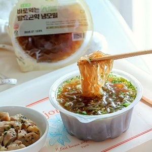 [빼빼곤약] 바로먹는 발효곤약 냉모밀 4개입