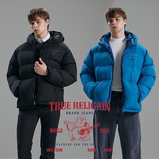 [매장동일] 트루릴리전 25FW 프리미엄 헤비 패딩 1종, 남성