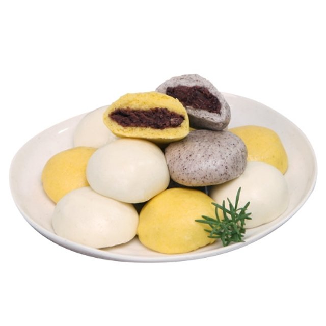 [안흥찐빵] 쌀찐빵 10개+단호박쌀찐빵 10개+흑미쌀찐빵 10개 (총30개)