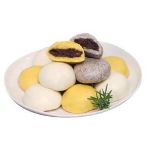 [안흥찐빵] 쌀찐빵 10개+단호박쌀찐빵 10개+흑미쌀찐빵 10개 (총30개)
