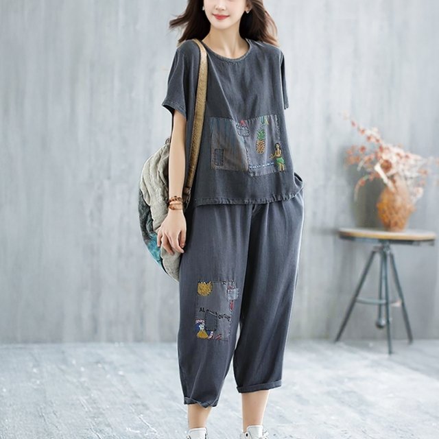 [쉐바] 로시크 순면 데일리 상하세트