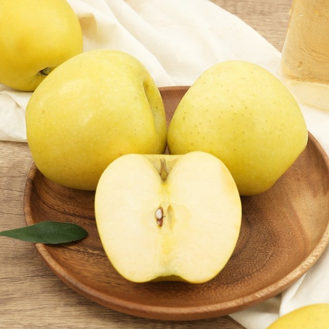 [자연품애]경북 가정용 시나노골드 사과 4kg 꼬마소과