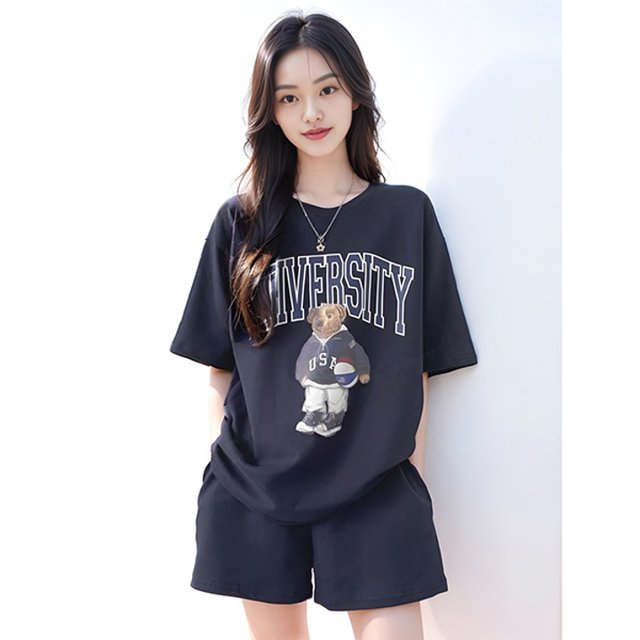 [비니브] 큐티 베어 상하세트 1+1