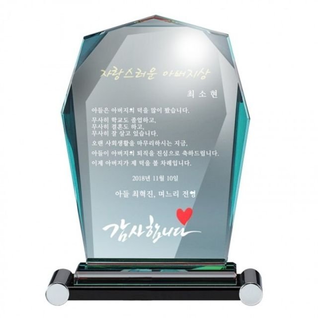 제독패 정년퇴직패 감사패 전문가사진 석탑패 상패기념패 (WFIP2JD)