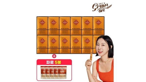골드 카무트 효소 12박스 +  파로 5봉