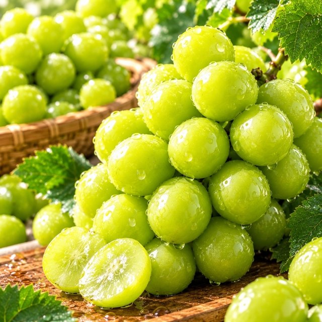 평균 18브릭스! 김서방 산지직송 당도보장 명품 샤인머스켓 (2kg)