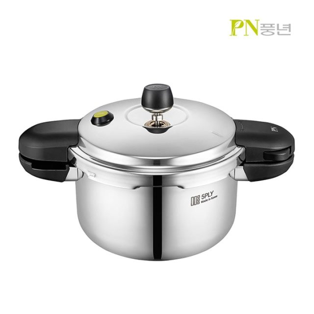 [PN풍년] 하이클래드 뉴파이브 IH 통5중 스테인리스 압력솥 4인용 2.5L NFPC-04