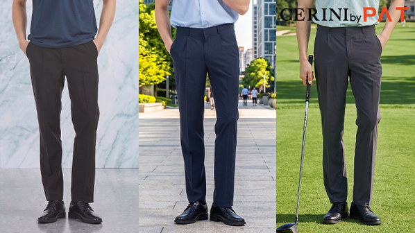 26SS CERINI by PAT 더편한 냉감 원턱 팬츠 3종
