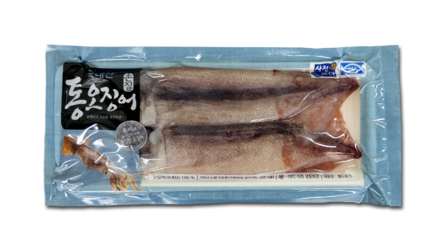 국내산 손질 통오징어 250g x 7팩 (팩당 2미, 총 14미)