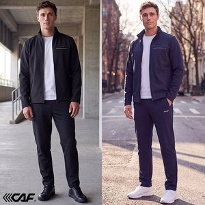르까프 26FW 최신상! 기모 웜 스트레치 상하의 2종(재킷+팬츠), 남성