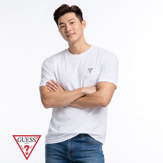 [코스트코] 게스 남성 크루 티셔츠 3매