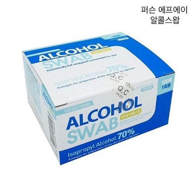 [땡큐온]퍼슨 에프에이 일회용 알콜스왑 100매_P326165064