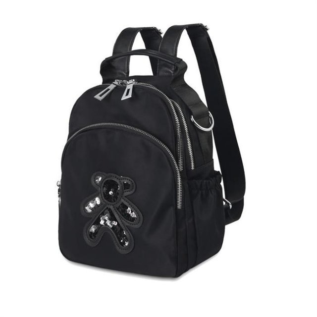 [라일리] Rly 베어패치 포인트 큐티백팩 어블리 패션