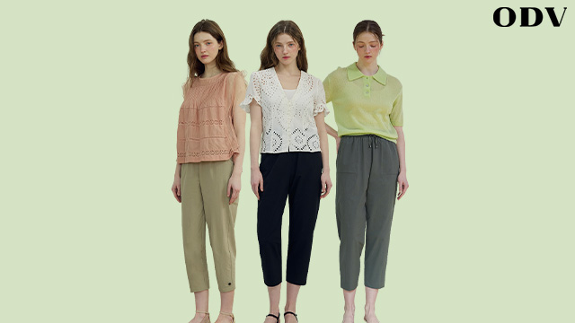 25SS ODV 소프트 이지 팬츠 3종
