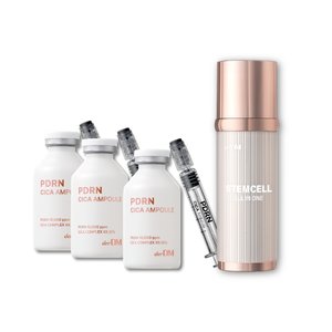 [방송에서만 대용량 올인원] 더디엠 피디알엔 시카 앰플3개+스템셀 올인원1개