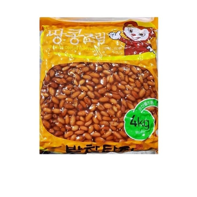 고품질 식자재 도매 반찬단지 땅콩간장조림 4Kg x4개 가게용 (WFI3VOH)