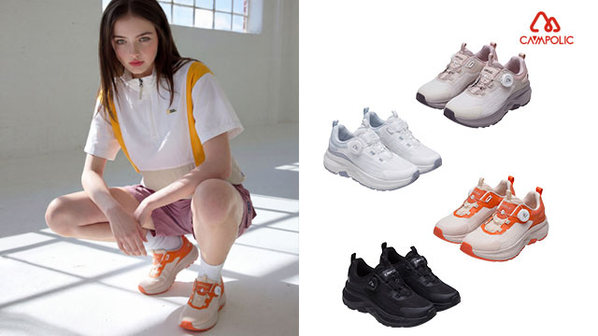 26SS [캠포릭] 여성 다이얼핏 메쉬 워킹화