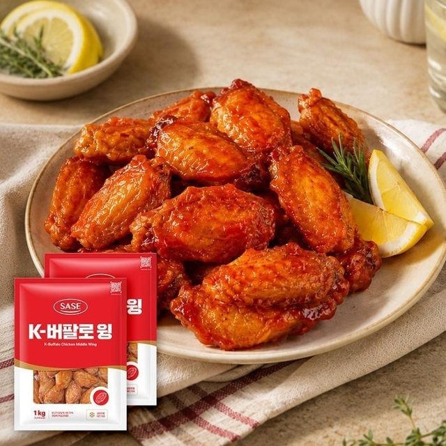 사세 K-버팔로윙 1kg 2개