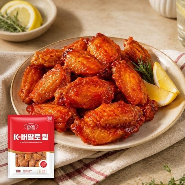 사세 K-버팔로윙 1kg 1개