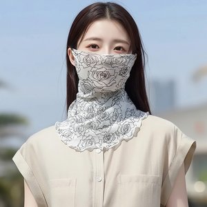 [플로레센스] 햇빛가리개 마스크 겸용 넥워머 6종