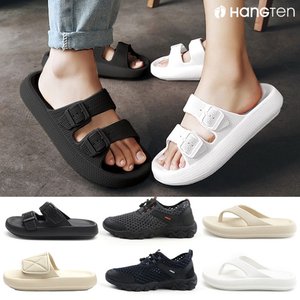 행텐外 여름 BEST 인기 슬리퍼 휴가슈즈 EVA슬리퍼/아쿠아슈즈 4종 택1