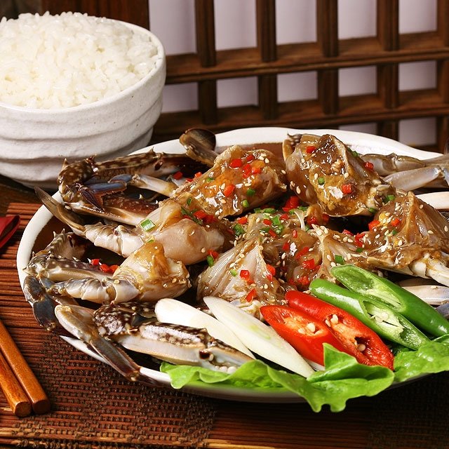 [밥도둑의 대명사!!] 알배기 간장게장 500g 4팩 + 양념게장 300g 4팩, 총 3.2kg 