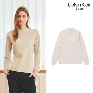 [Calvin Klein] 캘빈클라인 25FW 최신상! 듀얼 웜 양면 기모 티셔츠 4종, 여성