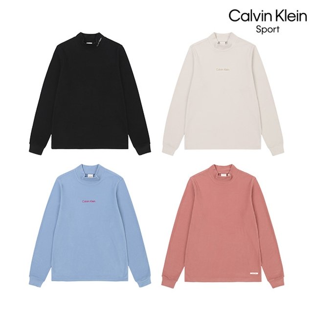 [Calvin Klein] 캘빈클라인 25FW 최신상! 듀얼 웜 양면 기모 티셔츠 4종, 여성
