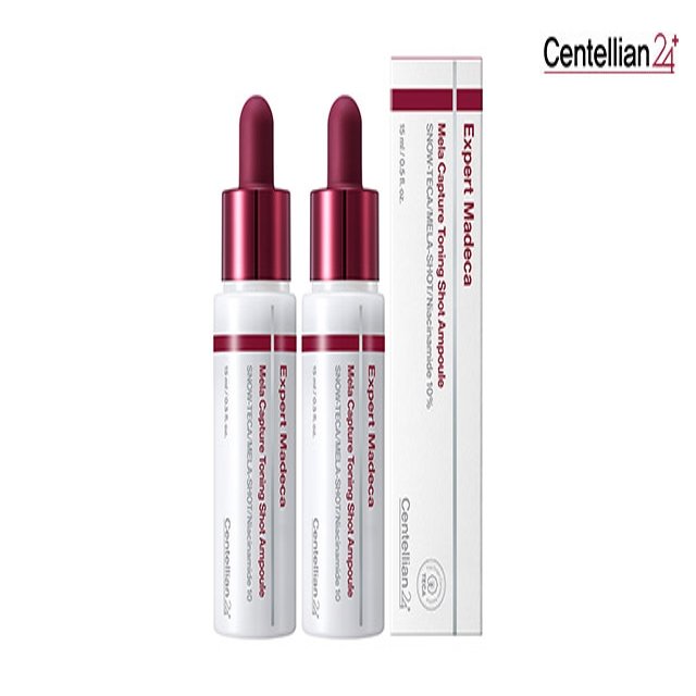 [본사직영] 센텔리안24 엑스퍼트 마데카 멜라캡처 토닝샷 앰플 15ml 2개