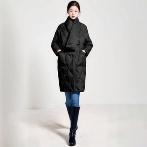 [플로레센스] 퀼팅 터틀 롱패딩+목도리 (2종)