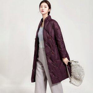 [플로레센스] 퀼팅 터틀 롱패딩+목도리 (2종)