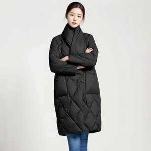 [플로레센스] 퀼팅 터틀 롱패딩+목도리 (2종)