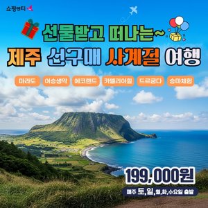 [JS투어] 제주도 4일 (선구매로 떠나는 제주, 사계절 여행)