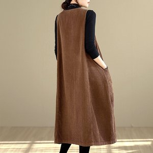 [헬리꽁땡]코듀로이루즈핏포켓원피스2종 