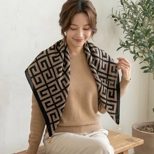 [4+4] 르뮤즈 원터치 마그네틱 자석 쁘띠 스카프 8종세트