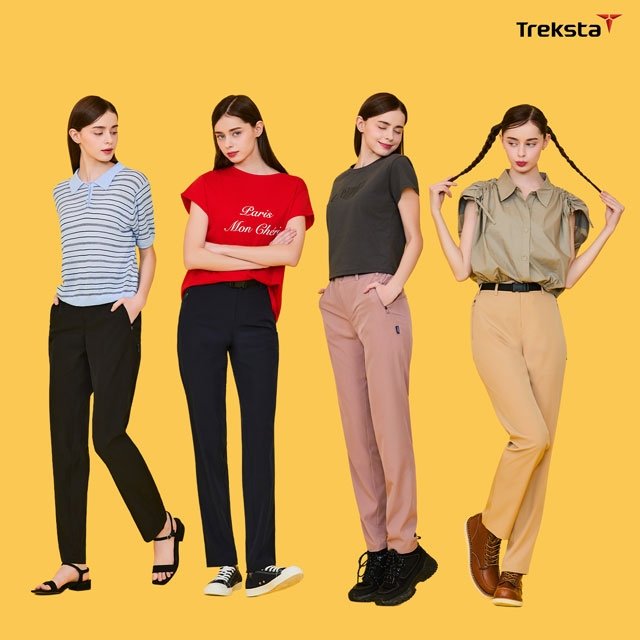 트렉스타스포츠 26SS 초특가! 에어 라이트 팬츠 4종+벨트 1종, 여성