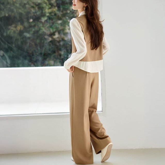 [쉐바] 베스트룩셔츠+팬츠(2PCS)