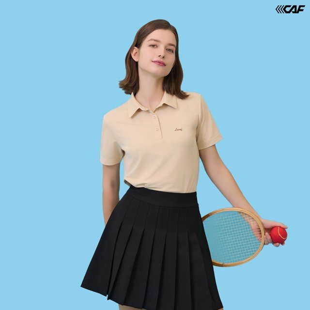 [MD강력추천] 르까프 25SS 최신상! 냉감 반팔 카라 티셔츠 5종, 여성