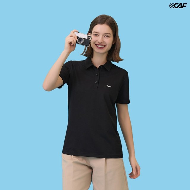 [MD강력추천] 르까프 25SS 최신상! 냉감 반팔 카라 티셔츠 5종, 여성
