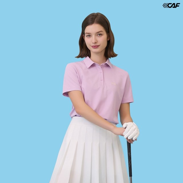 [MD강력추천] 르까프 25SS 최신상! 냉감 반팔 카라 티셔츠 5종, 여성