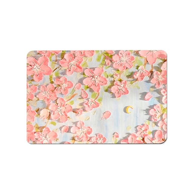 [1+1] 복을 부르는 행운가득 발매트 논슬립 플라워매트 (총 2P)