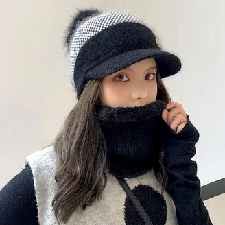 [루미루나]포근히모자세트2종(목+터틀)