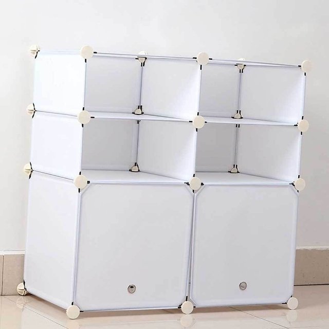 화이트협탁 다용도수납장 수납정리함 DIY수납장 (WFG2COX)