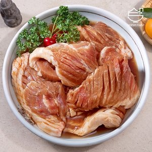 [새담] 제주산 양념 돼지왕구이 600g x 4팩