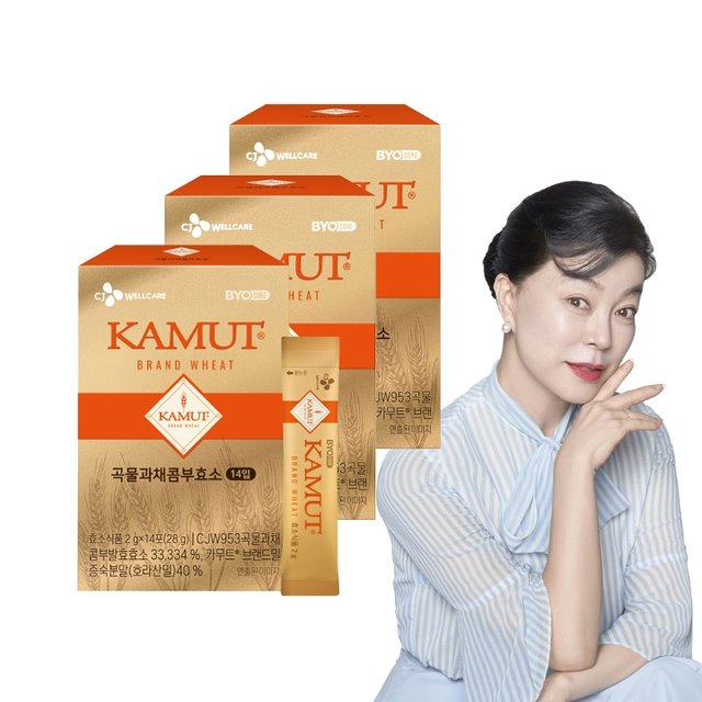 바이오코어 카무트 곡물과채콤부효소(2g x14포) x3박스