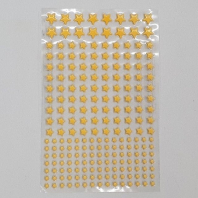 야광 야광스타스티커 입체 3D 오렌지 별스티커 (WFI8RWB)