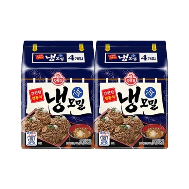 오뚜기 냉모밀 4입 x 2개/총8입