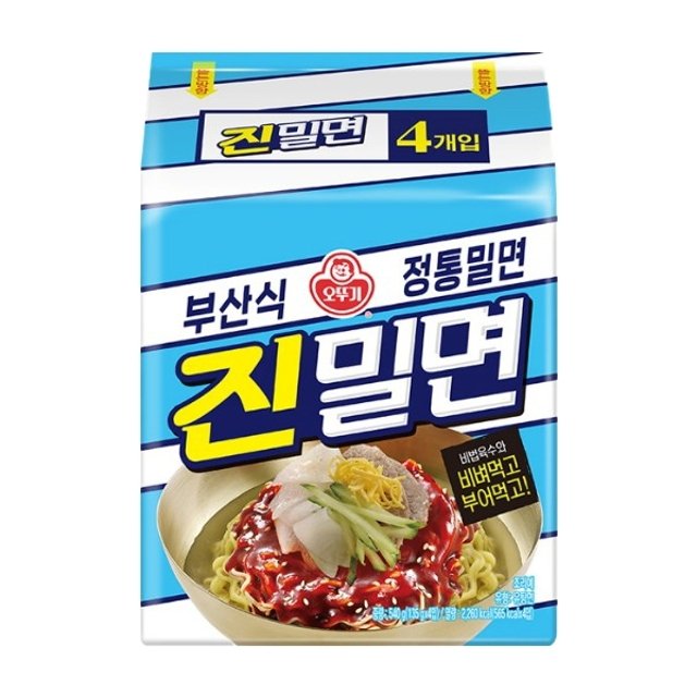 오뚜기 진밀면 4입 x 8개/총32입
